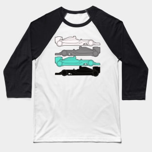 Mercedes Race Car Driver Development Baseball T-Shirt